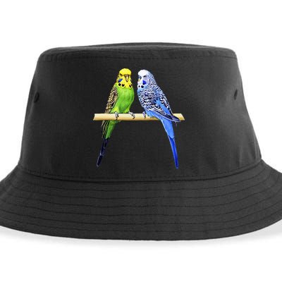 Colorful Parrots Parrot Birds Bird Lover Parakeets Sustainable Bucket Hat