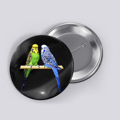Colorful Parrots Parrot Birds Bird Lover Parakeets Button
