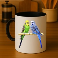 Colorful Parrots Parrot Birds Bird Lover Parakeets Mug