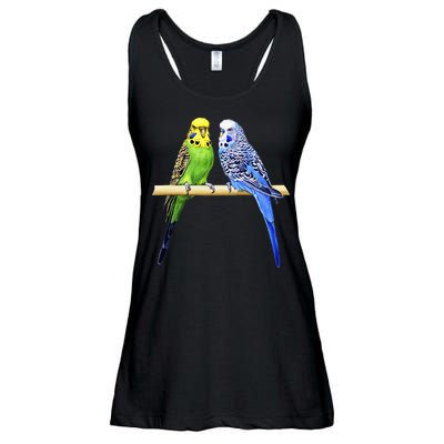 Colorful Parrots Parrot Birds Bird Lover Parakeets Ladies Essential Flowy Tank