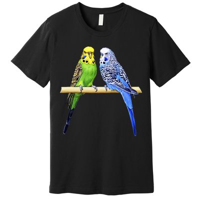 Colorful Parrots Parrot Birds Bird Lover Parakeets Premium T-Shirt