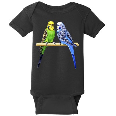 Colorful Parrots Parrot Birds Bird Lover Parakeets Baby Bodysuit