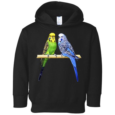 Colorful Parrots Parrot Birds Bird Lover Parakeets Toddler Hoodie