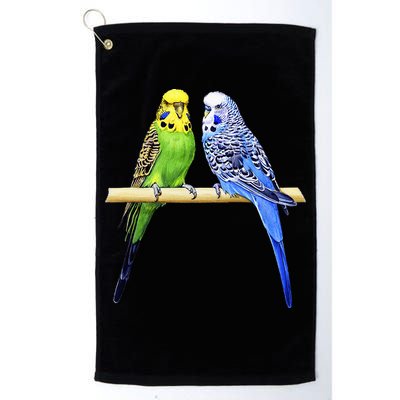 Colorful Parrots Parrot Birds Bird Lover Parakeets Golf Towel