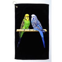 Colorful Parrots Parrot Birds Bird Lover Parakeets Golf Towel