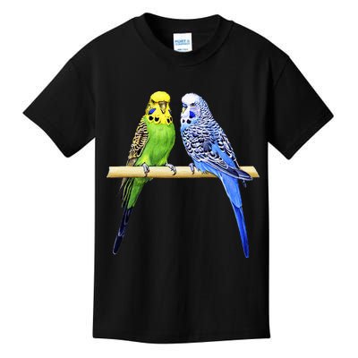 Colorful Parrots Parrot Birds Bird Lover Parakeets Kids T-Shirt