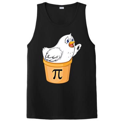 Chicken Pot Pie Gift Funny Math Pun Chicken Pot Pi 3 14 Gift PosiCharge Competitor Tank