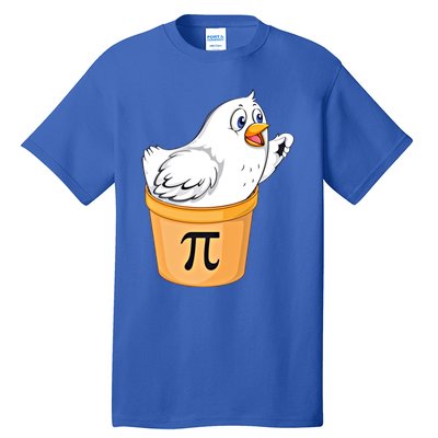 Chicken Pot Pie Gift Funny Math Pun Chicken Pot Pi 3 14 Gift Tall T-Shirt