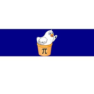 Chicken Pot Pie Gift Funny Math Pun Chicken Pot Pi 3 14 Gift Bumper Sticker