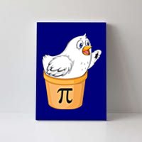 Chicken Pot Pie Gift Funny Math Pun Chicken Pot Pi 3 14 Gift Canvas