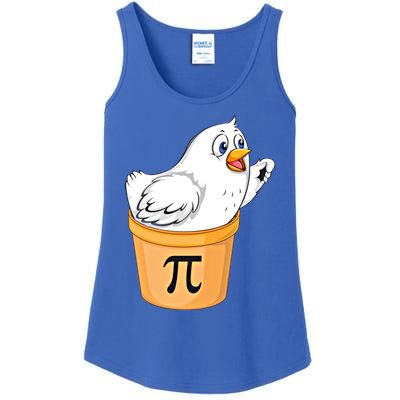 Chicken Pot Pie Gift Funny Math Pun Chicken Pot Pi 3 14 Gift Ladies Essential Tank