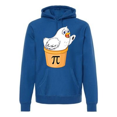 Chicken Pot Pie Gift Funny Math Pun Chicken Pot Pi 3 14 Gift Premium Hoodie