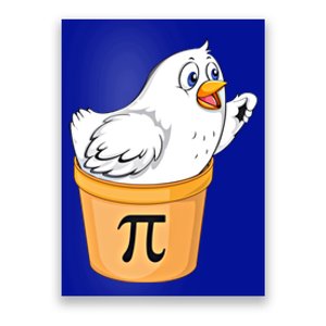 Chicken Pot Pie Gift Funny Math Pun Chicken Pot Pi 3 14 Gift Poster