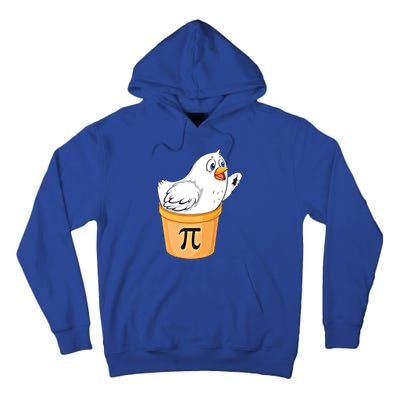 Chicken Pot Pie Gift Funny Math Pun Chicken Pot Pi 3 14 Gift Tall Hoodie