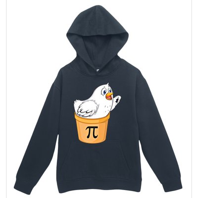 Chicken Pot Pie Gift Funny Math Pun Chicken Pot Pi 3 14 Gift Urban Pullover Hoodie