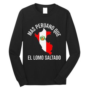 Camiseta Peruana Peruvian Flag Pride Peru Map Hombre Long Sleeve Shirt