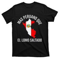 Camiseta Peruana Peruvian Flag Pride Peru Map Hombre T-Shirt