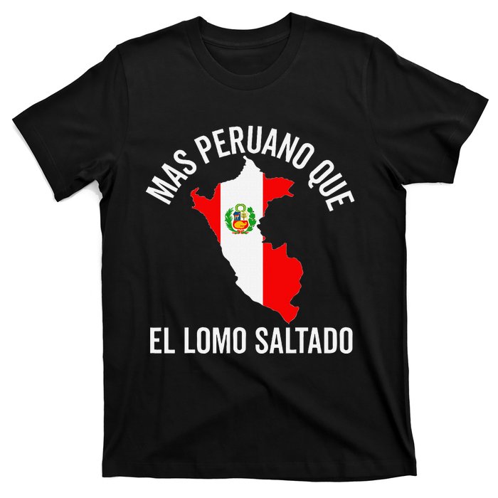 Camiseta Peruana Peruvian Flag Pride Peru Map Hombre T-Shirt