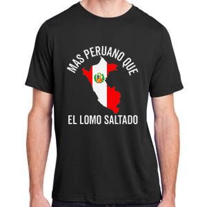 Camiseta Peruana Peruvian Flag Pride Peru Map Hombre Adult ChromaSoft Performance T-Shirt