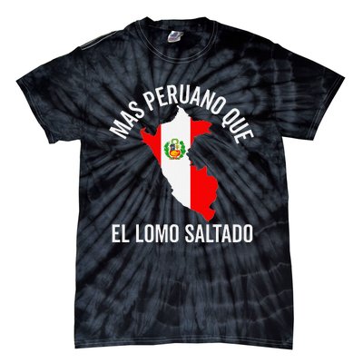 Camiseta Peruana Peruvian Flag Pride Peru Map Hombre Tie-Dye T-Shirt