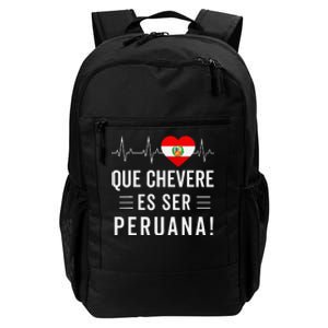 Camiseta Peruana Peruvian Flag Pride Peru Women Mujer Daily Commute Backpack