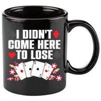Cool Poker Player Art Casino Lover Gamblers 11oz C Handle Ceramic Mug