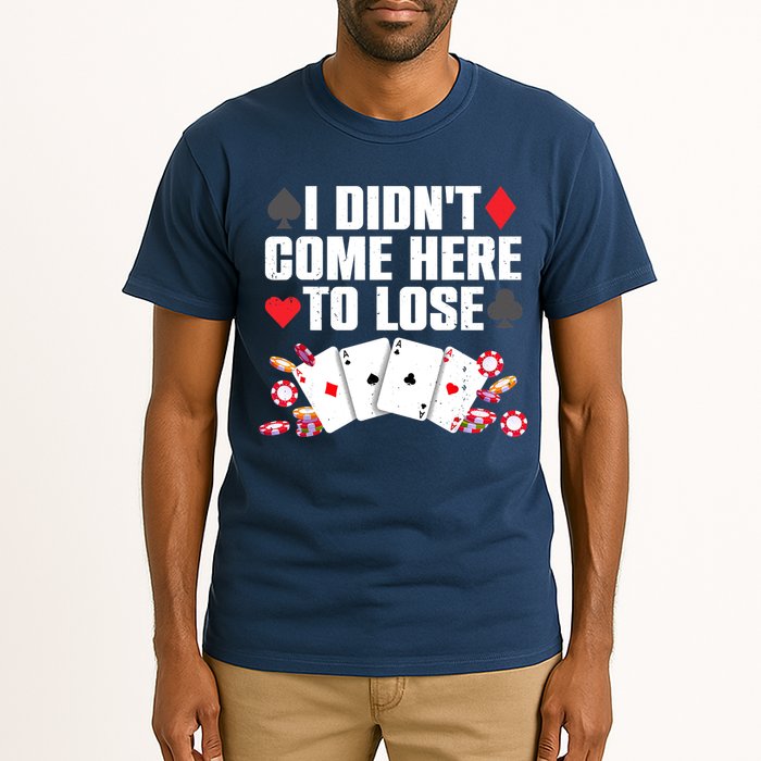 Cool Poker Player Art Casino Lover Gamblers Tall T-Shirt