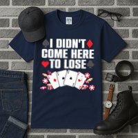 Cool Poker Player Art Casino Lover Gamblers Tall T-Shirt
