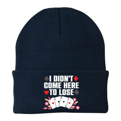 Cool Poker Player Art Casino Lover Gamblers Beanie