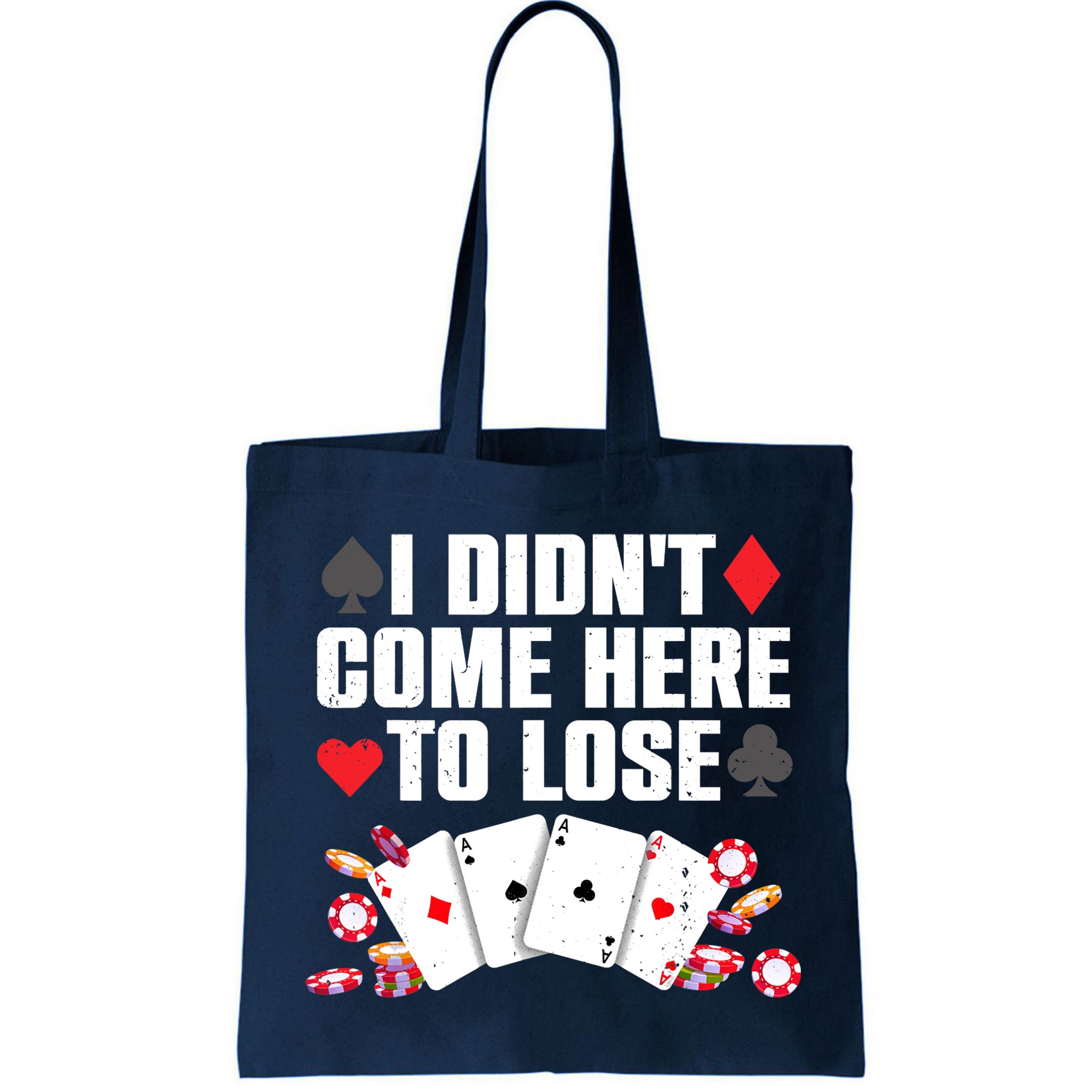 Cool Poker Player Art Casino Lover Gamblers Bag