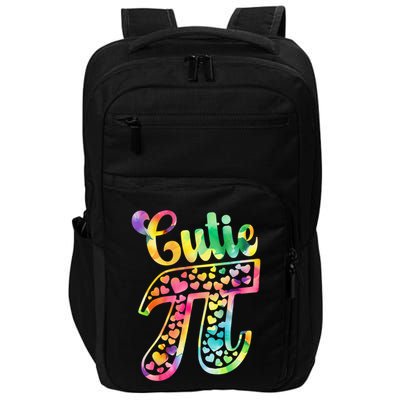 Cutie Pie Pi Day 3 14 Pi Number Symbol Math Science Tie Dye Gift Impact Tech Backpack