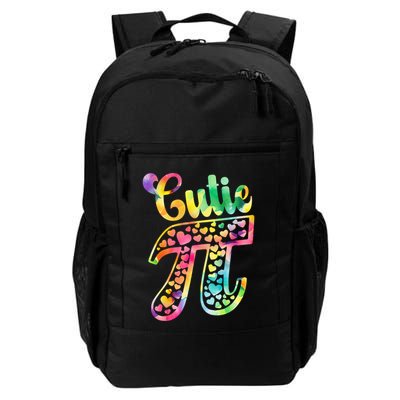 Cutie Pie Pi Day 3 14 Pi Number Symbol Math Science Tie Dye Gift Daily Commute Backpack