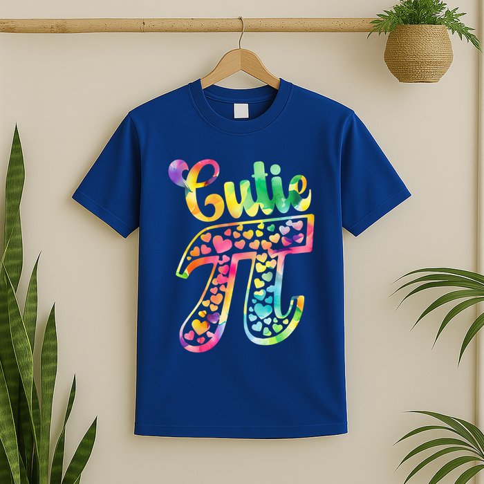 Cutie Pie Pi Day 3 14 Pi Number Symbol Math Science Tie Dye Gift T-Shirt