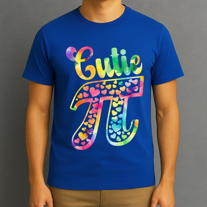 Cutie Pie Pi Day 3 14 Pi Number Symbol Math Science Tie Dye Gift T-Shirt