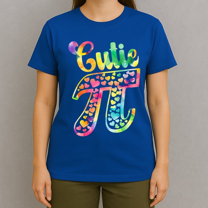 Cutie Pie Pi Day 3 14 Pi Number Symbol Math Science Tie Dye Gift T-Shirt