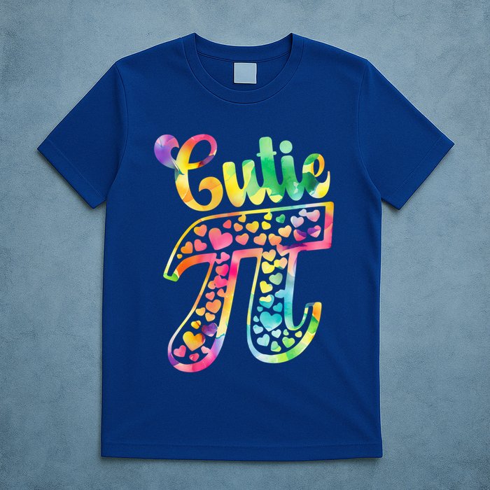 Cutie Pie Pi Day 3 14 Pi Number Symbol Math Science Tie Dye Gift T-Shirt
