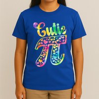 Cutie Pie Pi Day 3 14 Pi Number Symbol Math Science Tie Dye Gift T-Shirt