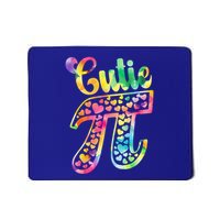 Cutie Pie Pi Day 3 14 Pi Number Symbol Math Science Tie Dye Gift Mousepad