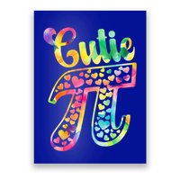 Cutie Pie Pi Day 3 14 Pi Number Symbol Math Science Tie Dye Gift Poster