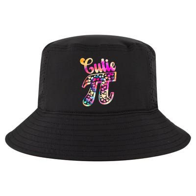 Cutie Pie Pi Day 3 14 Pi Number Symbol Math Science Tie Dye Gift Cool Comfort Performance Bucket Hat
