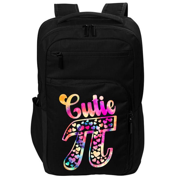 Cutie Pie Pi Day 3 14 Pi Number Symbol Math Science Tie Dye Gift Impact Tech Backpack