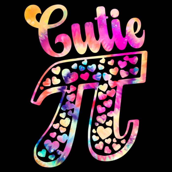 Cutie Pie Pi Day 3 14 Pi Number Symbol Math Science Tie Dye Gift Impact Tech Backpack