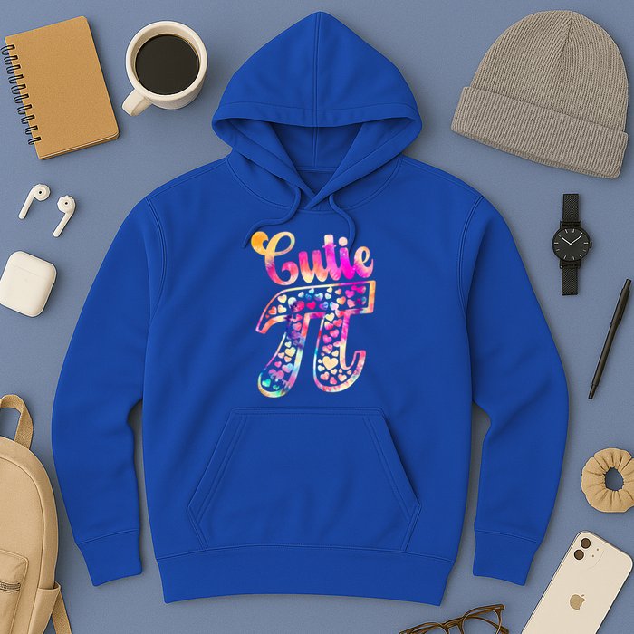 Cutie Pie Pi Day 3 14 Pi Number Symbol Math Science Tie Dye Gift Hoodie