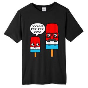 Coolest Pop Pop Ever Grandfather Popsicle Ice Cream Tall Fusion ChromaSoft Performance T-Shirt