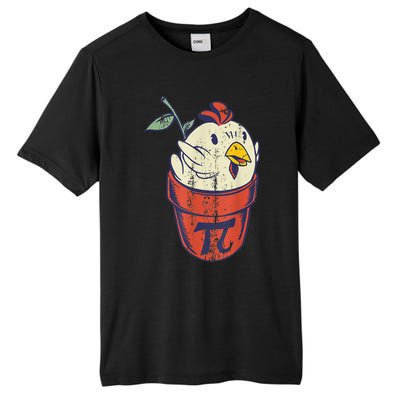 Chicken Pot PI Day Math Funny Teacher Tall Fusion ChromaSoft Performance T-Shirt