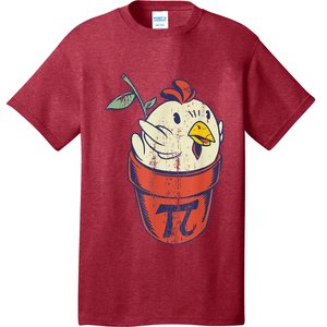 Chicken Pot PI Day Math Funny Teacher T-Shirt