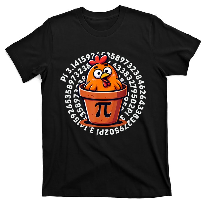 Chicken Pot Pi Day Math Teacher T-Shirt