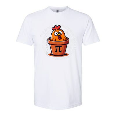 Chicken Pot Pi Day Math Teacher Softstyle CVC T-Shirt