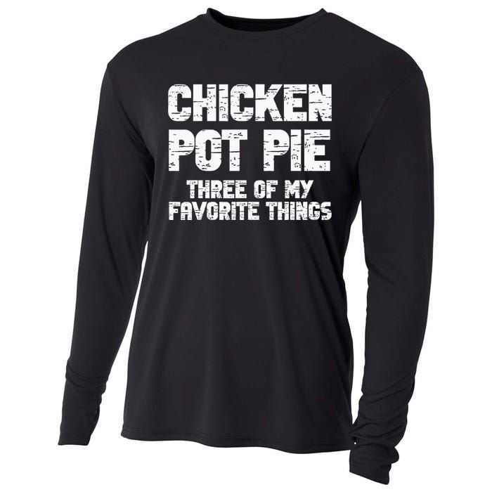 Chicken Pot Pie Three Of My Favorite Things Cooling Performance Long Sleeve Crew