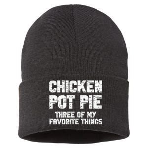 Chicken Pot Pie Three Of My Favorite Things Sustainable Knit Beanie